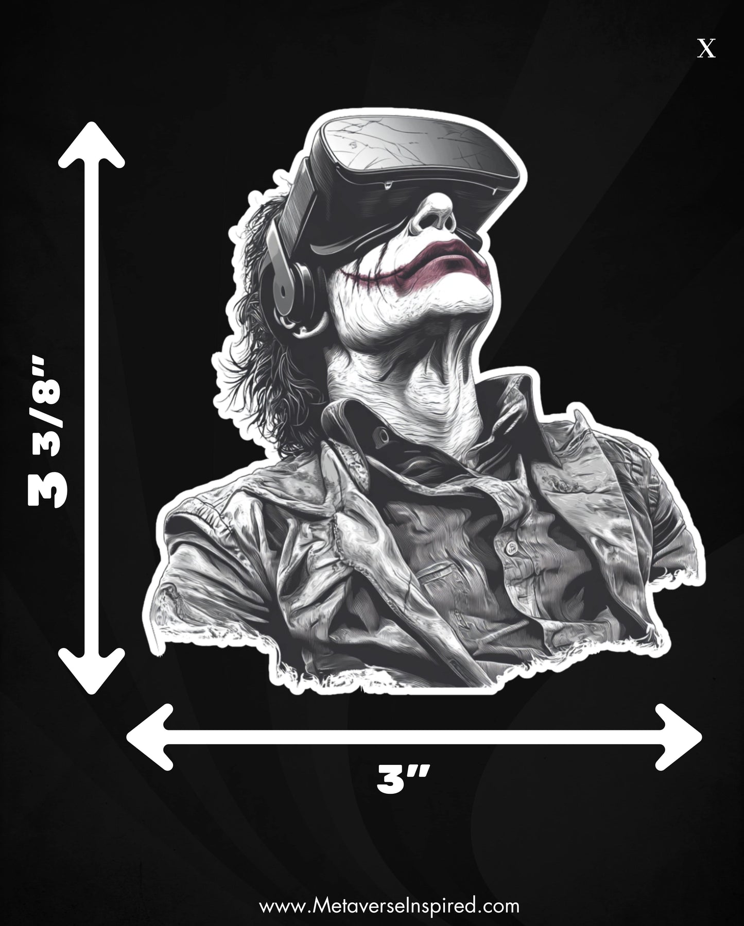 Virtual Madness Sticker | Joker in the Metaverse Edition