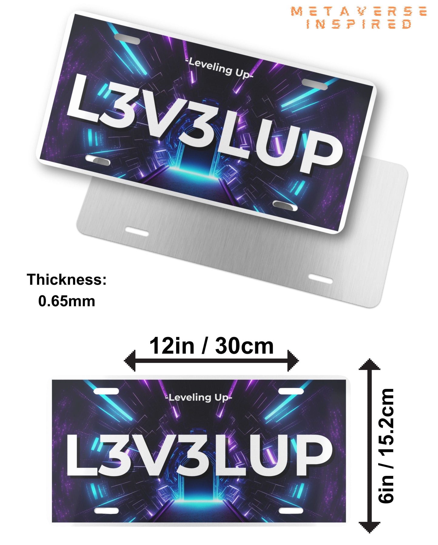 L3V3LUP | Vanity License Plate