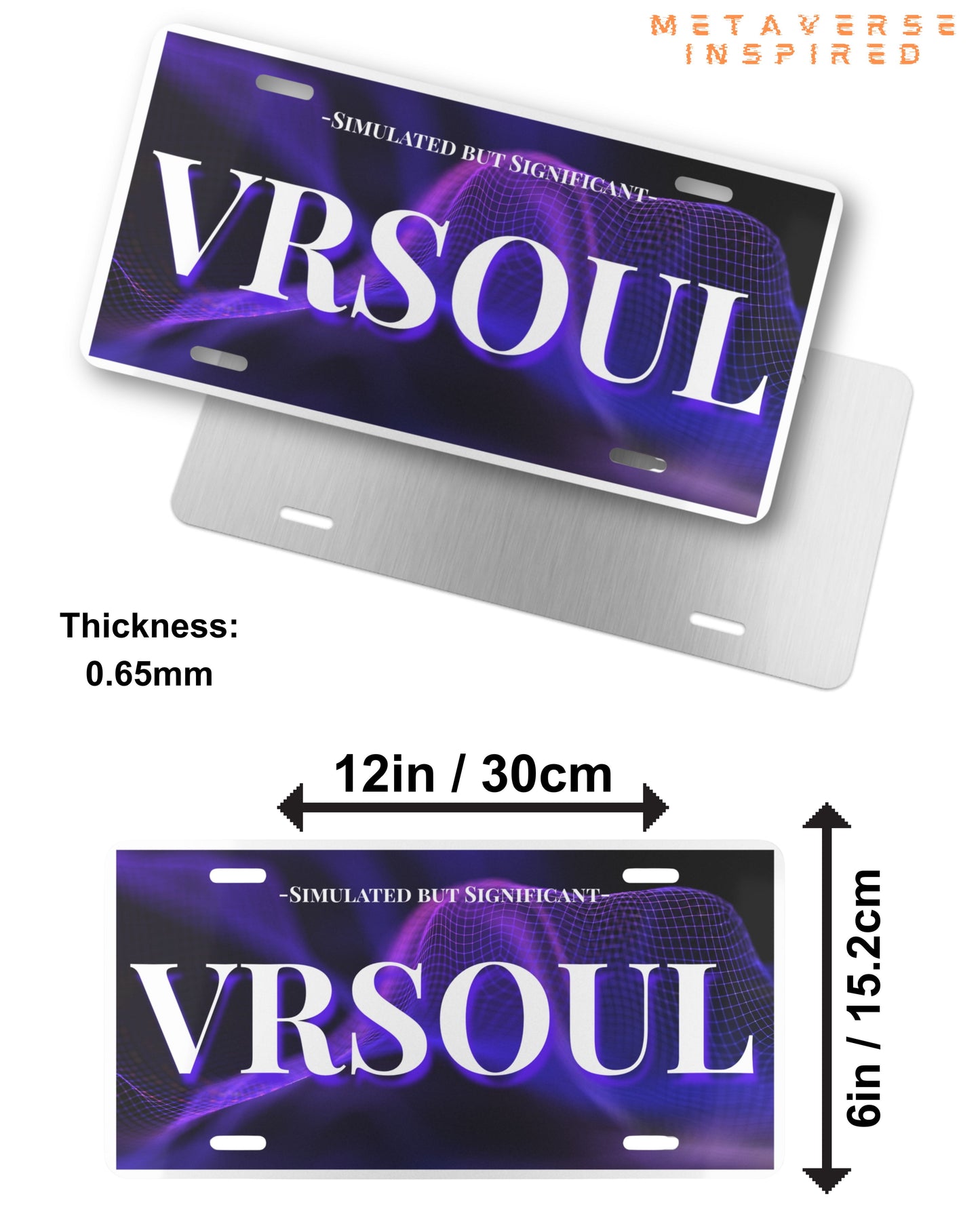 VRSOUL | Vanity License Plate