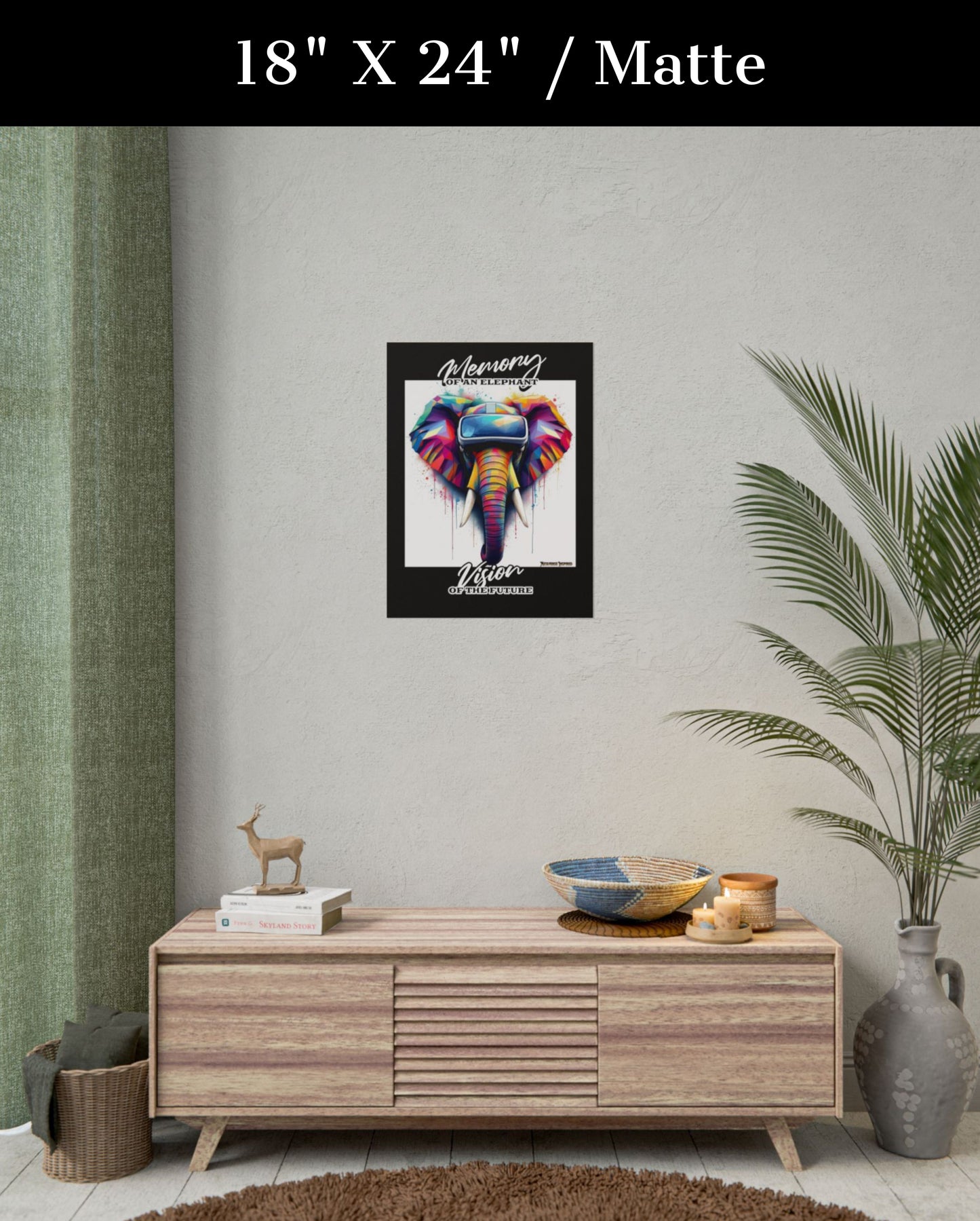 Memory of an Elephant, Vision of the Future | Poster