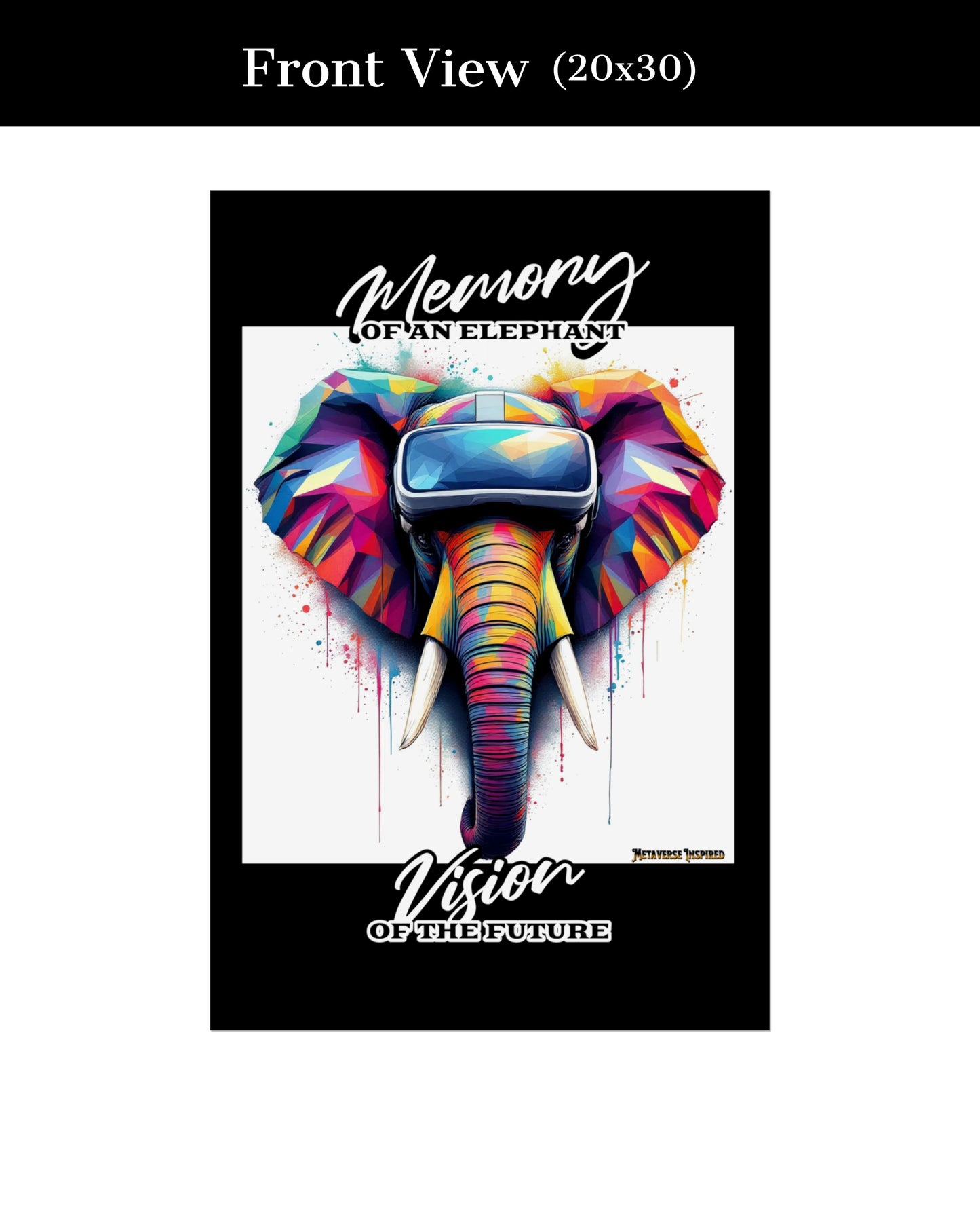 Memory of an Elephant, Vision of the Future | Poster