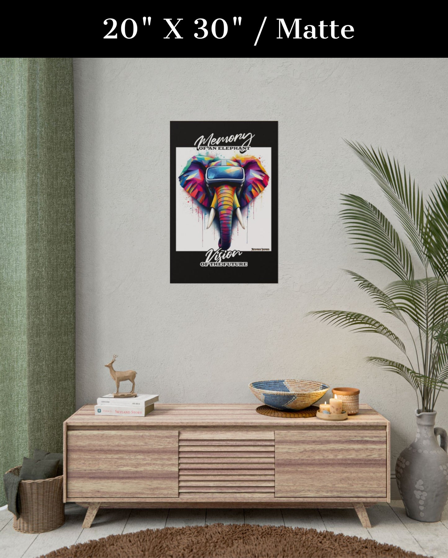 Memory of an Elephant, Vision of the Future | Poster