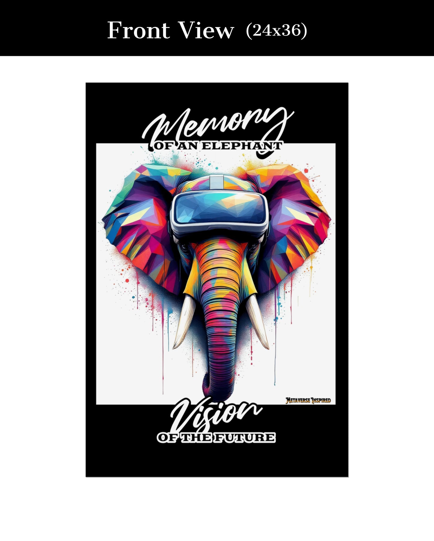 Memory of an Elephant, Vision of the Future | Poster