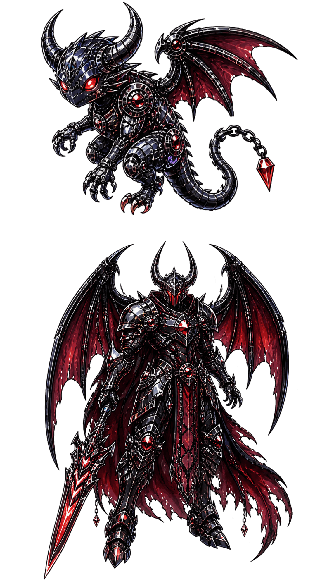Cyber Celestials & Dark Guardians | Sticker Pack