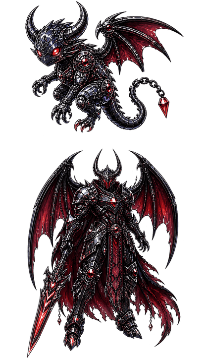 Cyber Celestials & Dark Guardians | Sticker Pack
