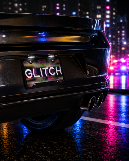 GLITCH | Vanity License Plate
