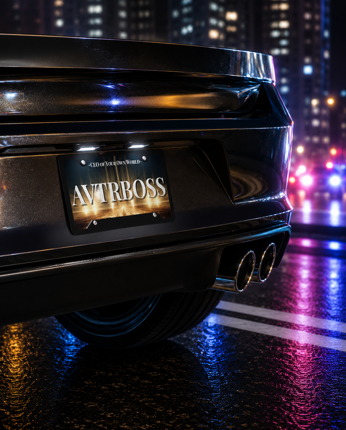AVTRBOSS | Vanity License Plate