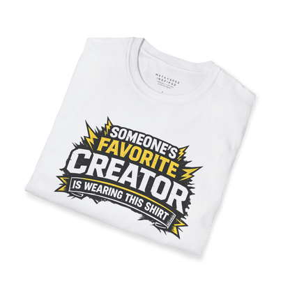 Someone's Favorite Creator Is Wearing This Shirt