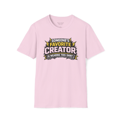 Someone's Favorite Creator Is Wearing This Shirt