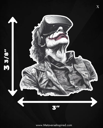 Virtual Madness Sticker | Joker in the Metaverse Edition