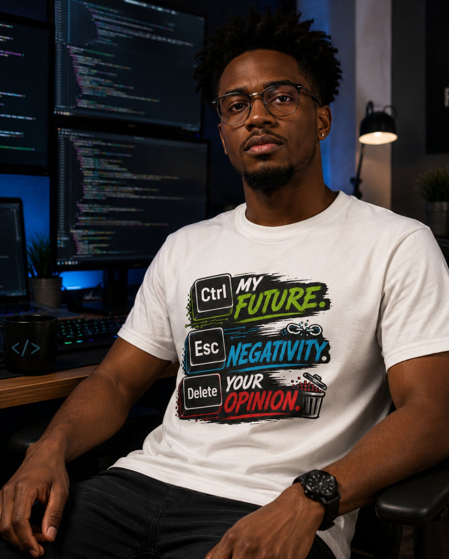 CTRL My Future | Esc Negativity | Delete Your Opinion