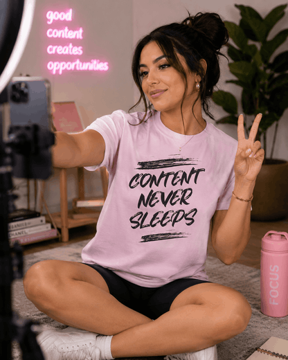 Content Never Sleeps