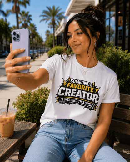 Someone's Favorite Creator Is Wearing This Shirt