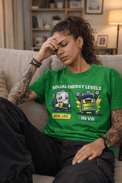Social Energy Levels - Real Life vs VR