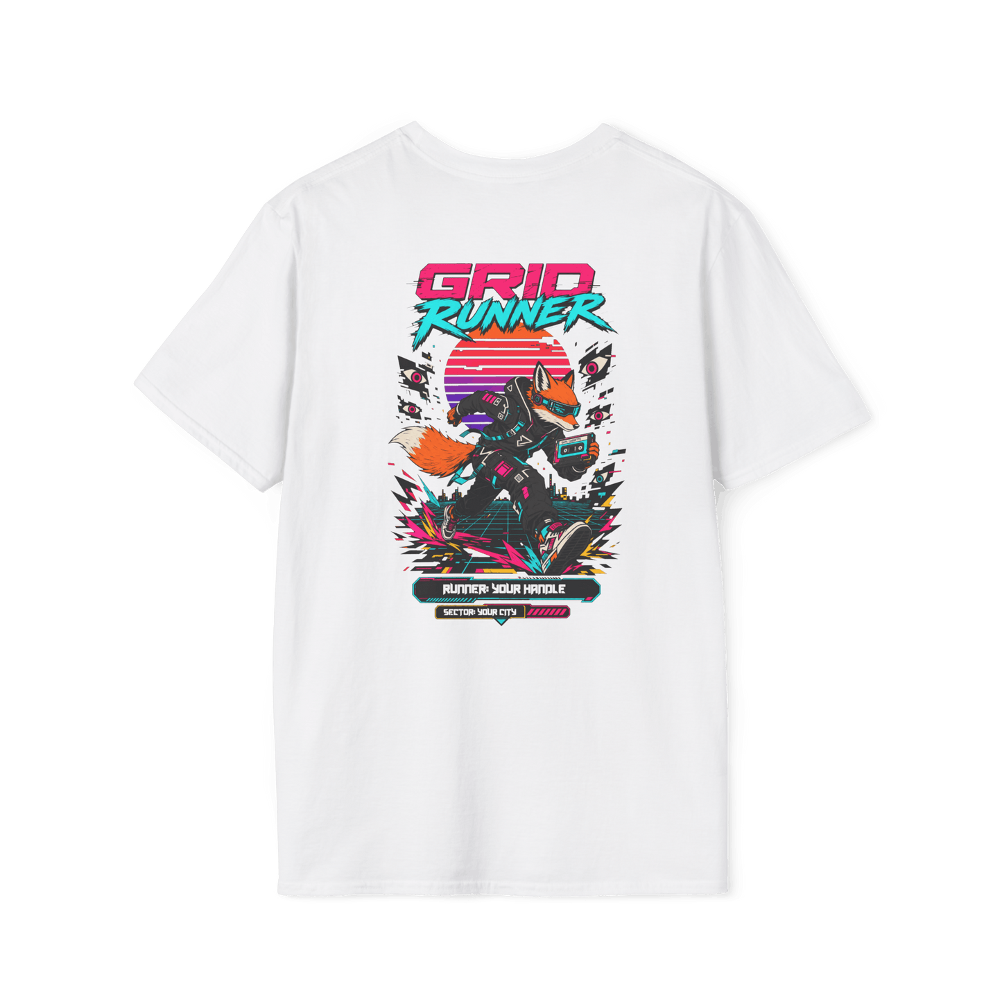 Grid Runner | Personalized VR T-Shirt