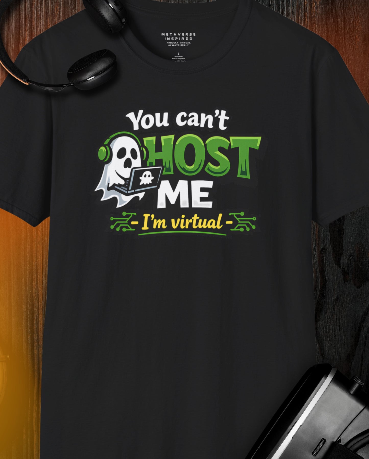 You Can't Ghost Me - I'm virtual