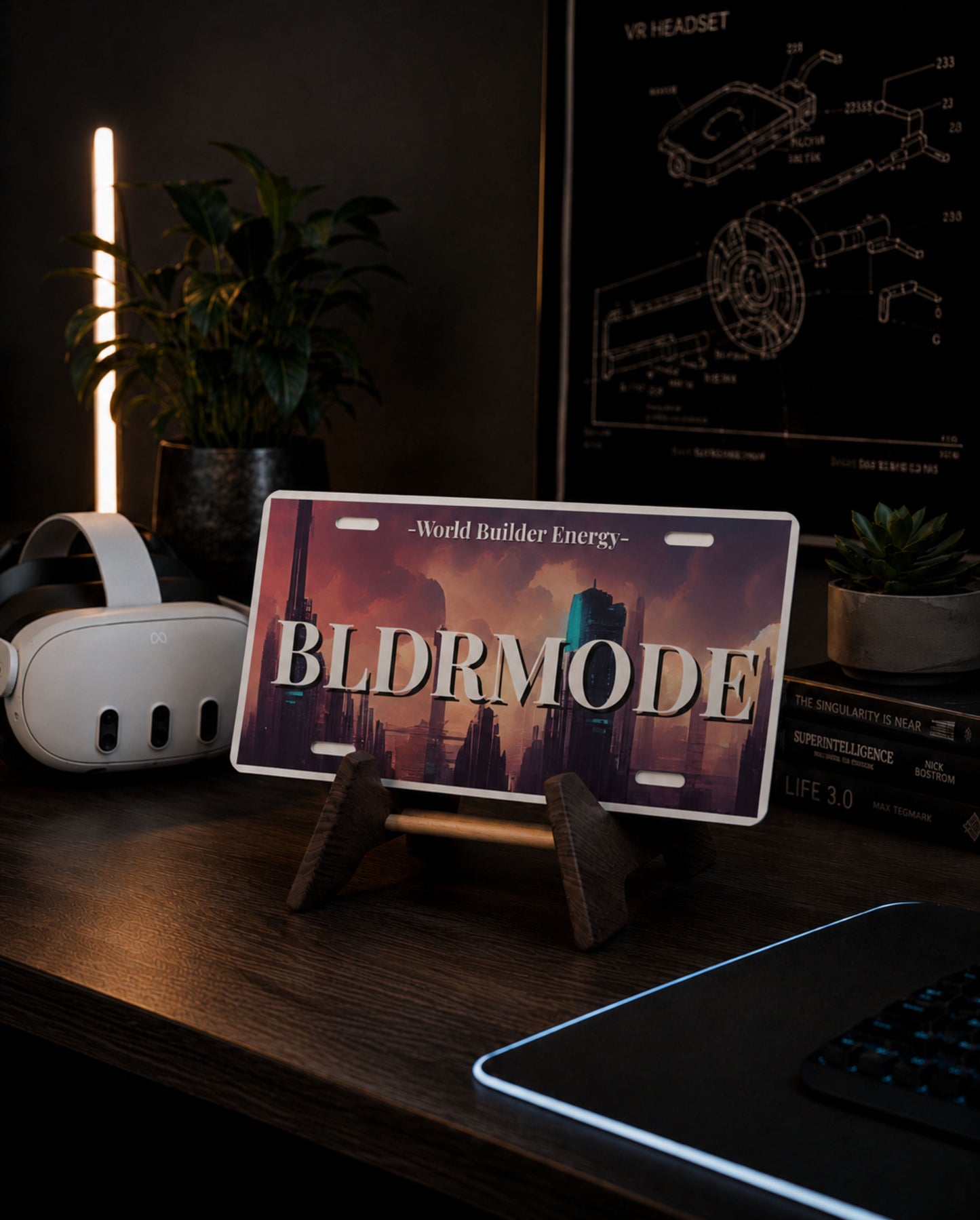 BLDRMODE | Vanity License Plate