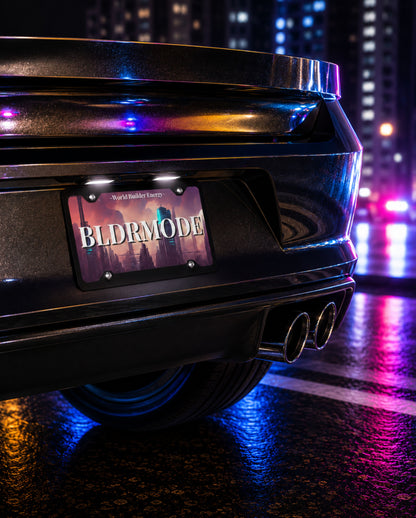 BLDRMODE | Vanity License Plate