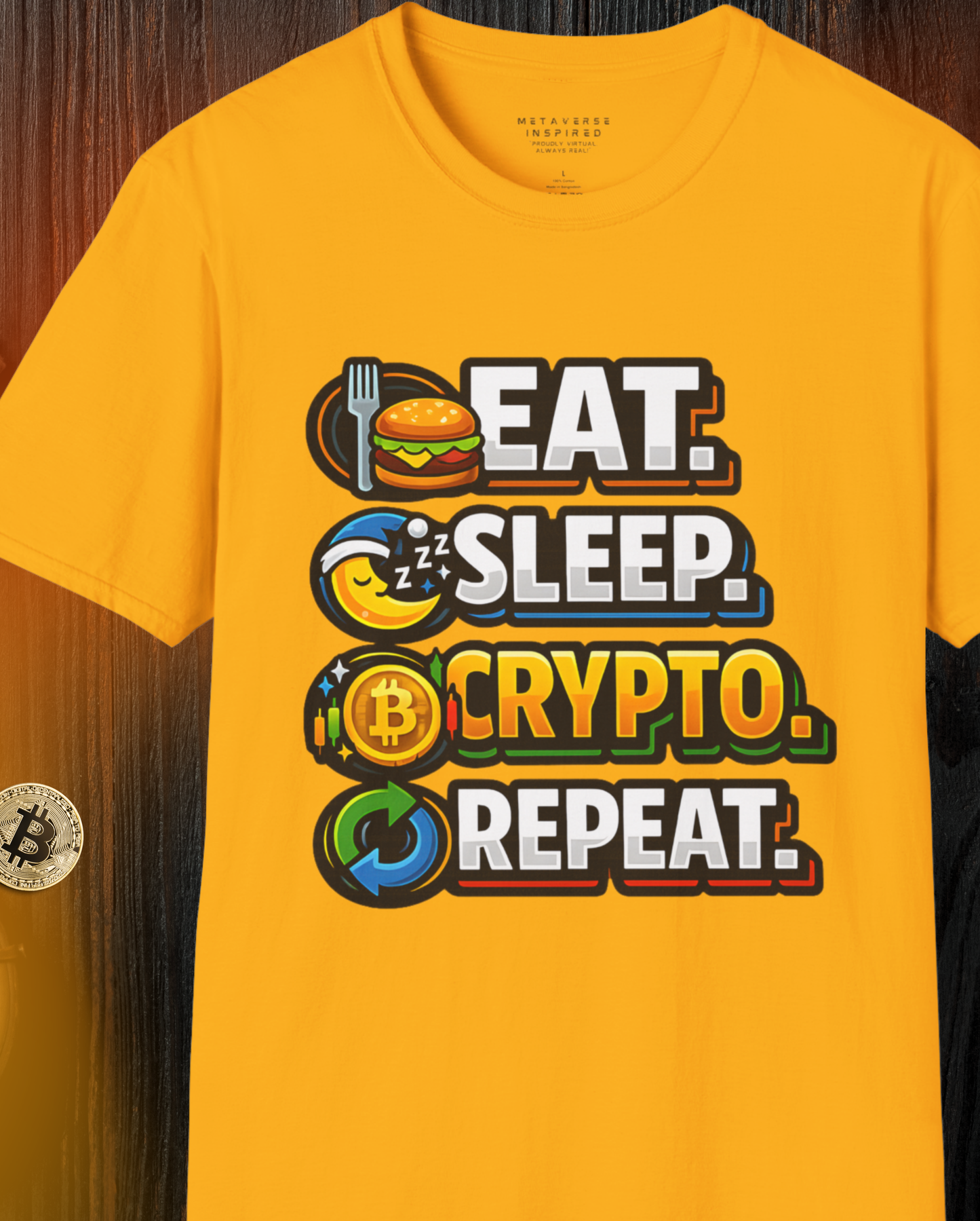 Eat. Sleep. Crypto. Repeat.