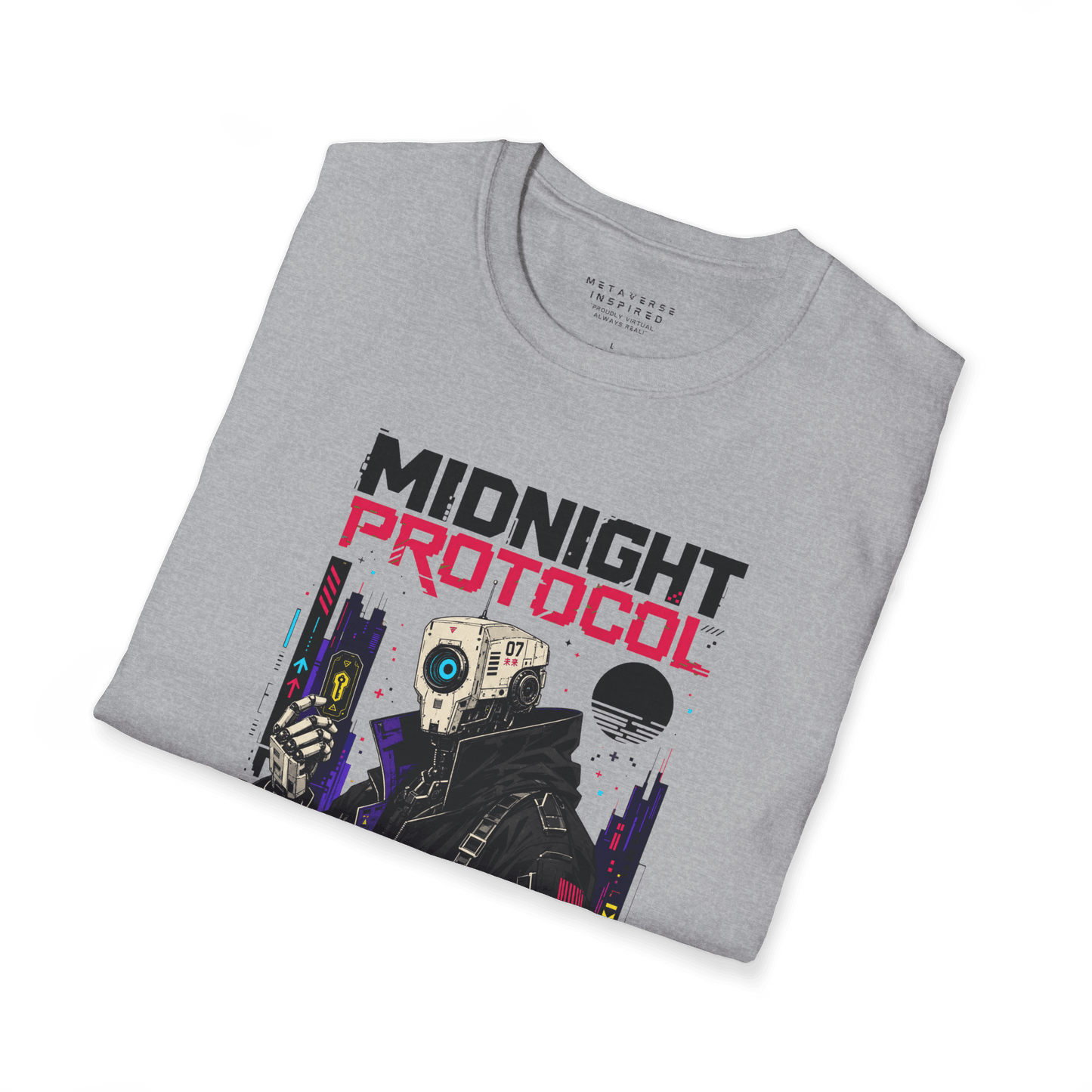 Midnight Protocol | Personalized Cyberpunk T-Shirt
