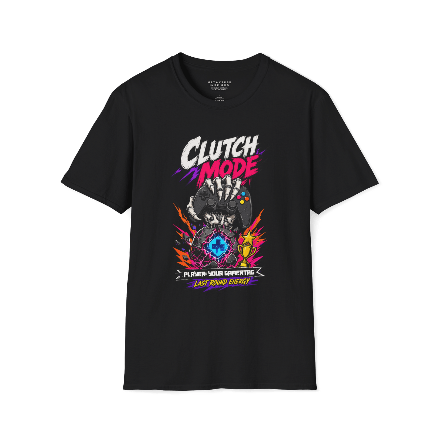 Clutch Mode | Personalized Gamer T-Shirt