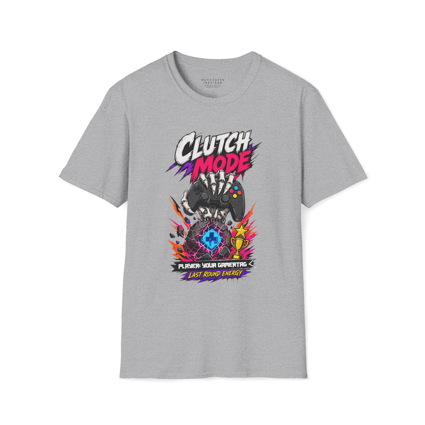 Clutch Mode | Personalized Gamer T-Shirt