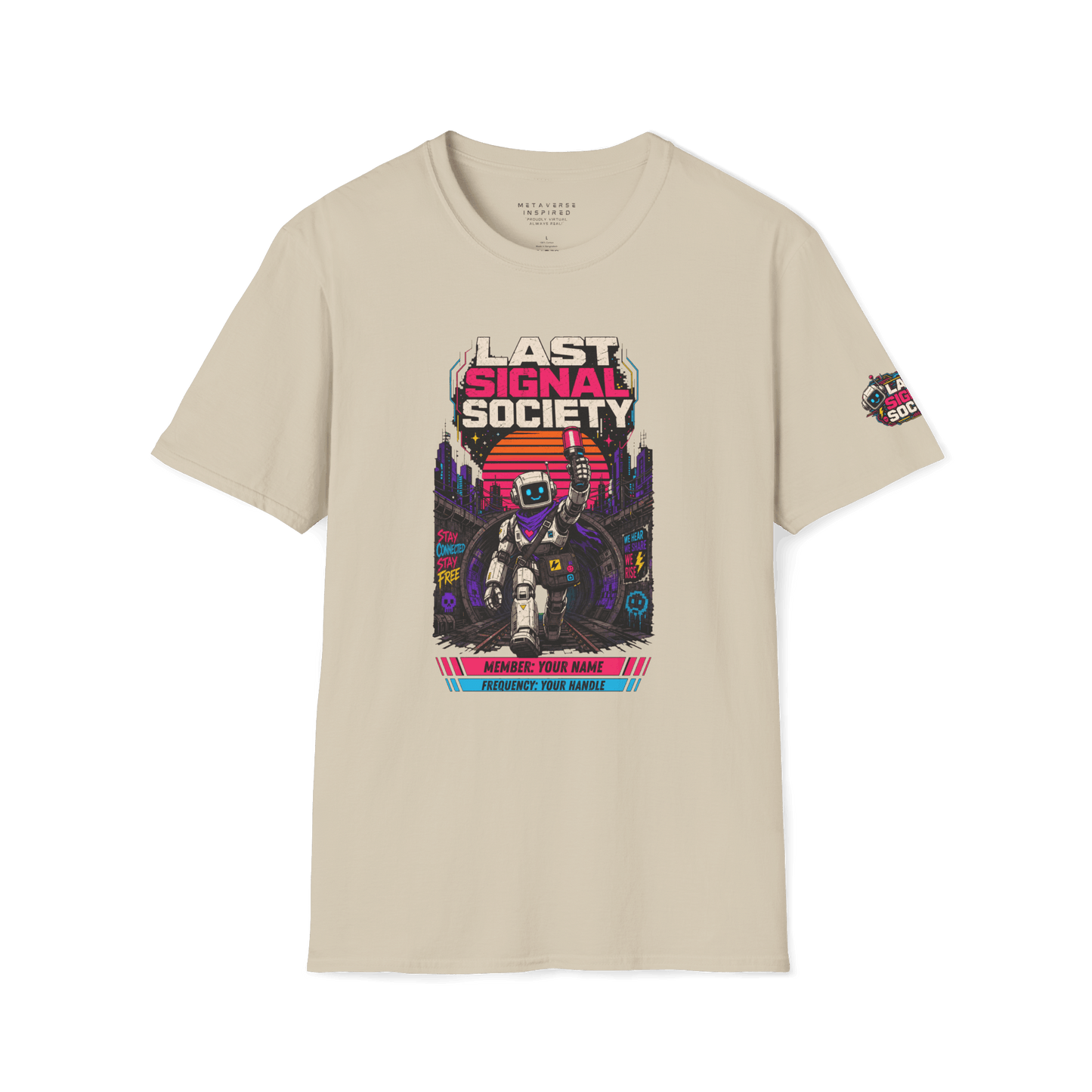 Last Signal Society | Personalized VR T-Shirt