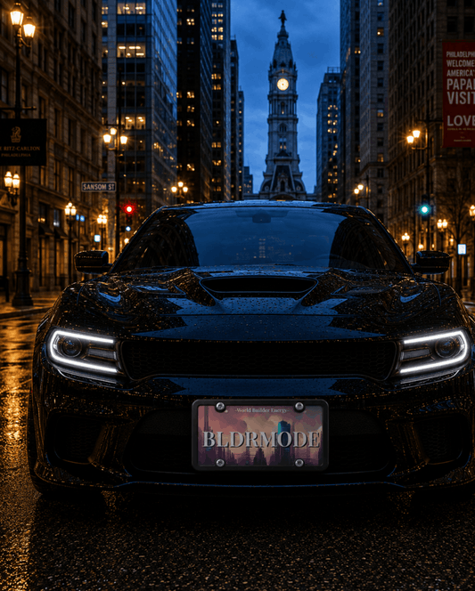 BLDRMODE | Vanity License Plate