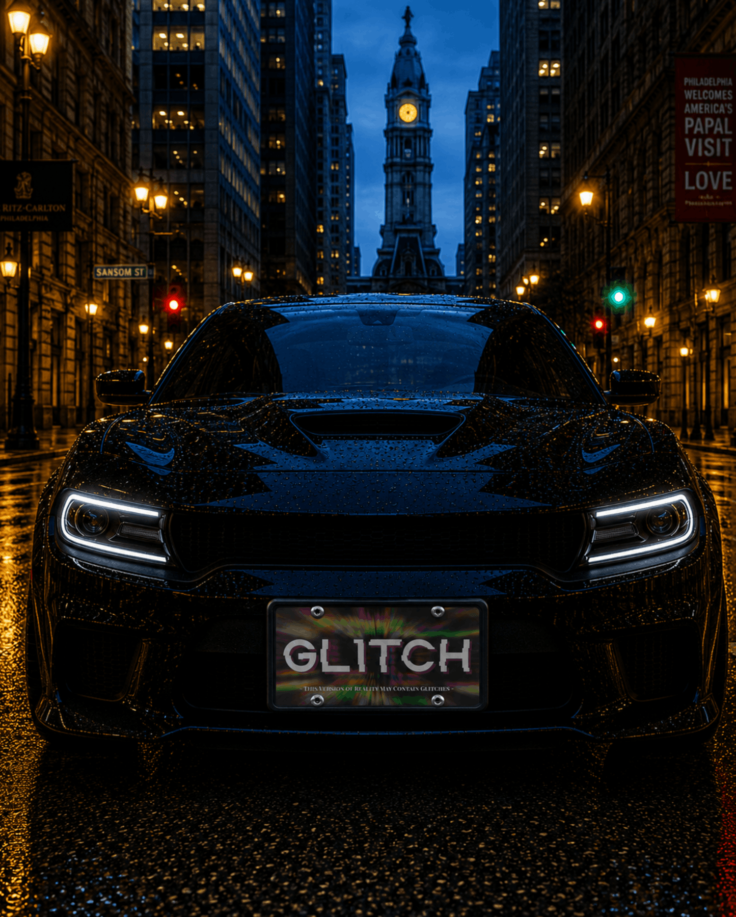 GLITCH | Vanity License Plate