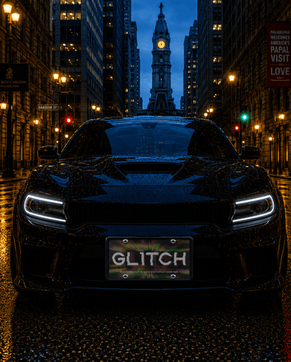 GLITCH | Vanity License Plate