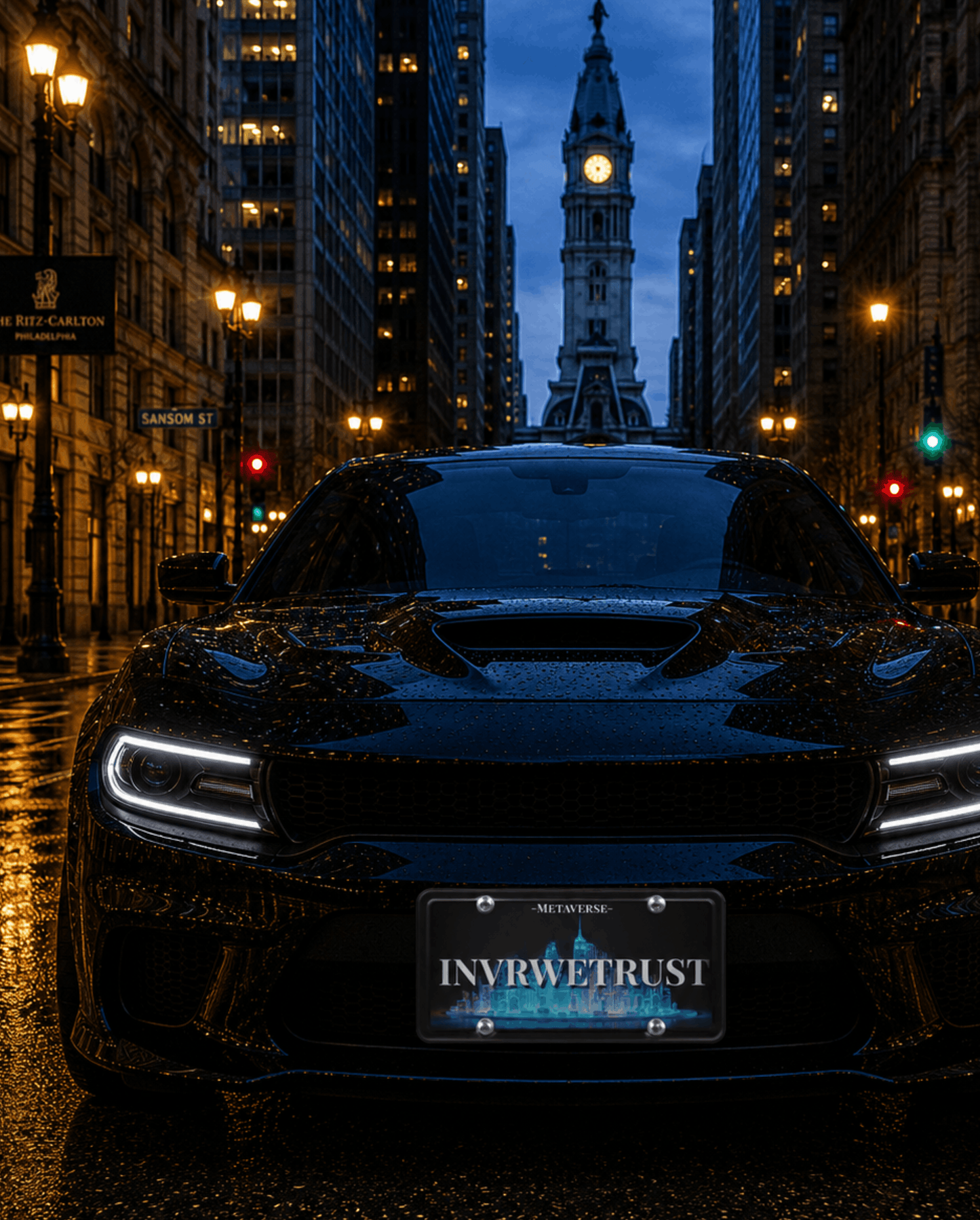 INVRWETRUST | Vanity License Plate