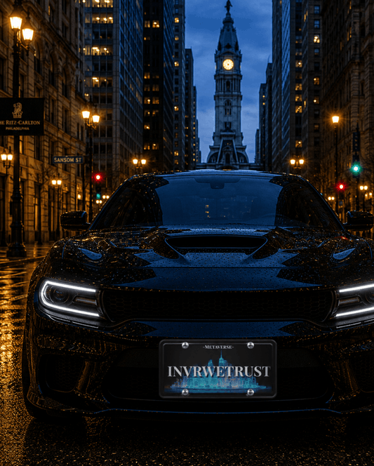 INVRWETRUST | Vanity License Plate