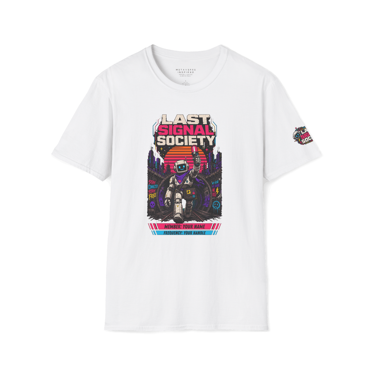 Last Signal Society | Personalized VR T-Shirt