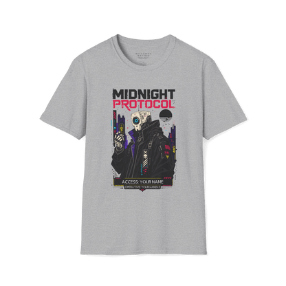 Midnight Protocol | Personalized Cyberpunk T-Shirt