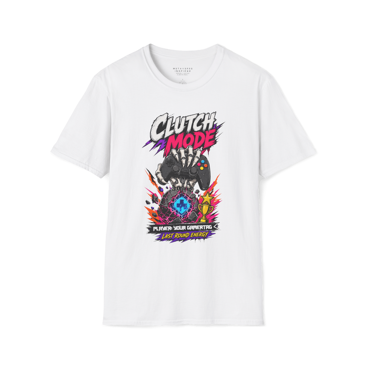 Clutch Mode | Personalized Gamer T-Shirt