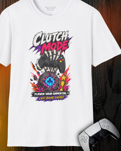 Clutch Mode | Personalized Gamer T-Shirt