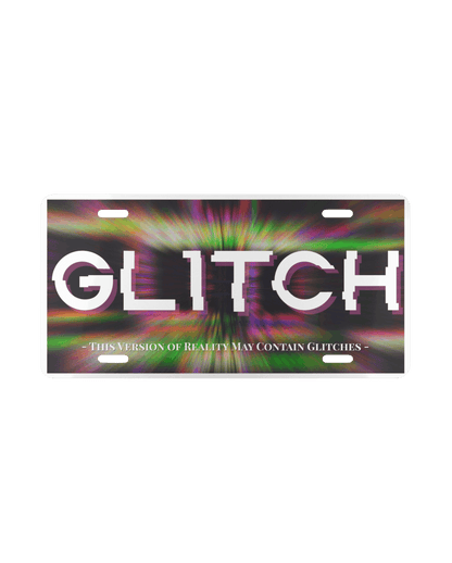 GLITCH | Vanity License Plate