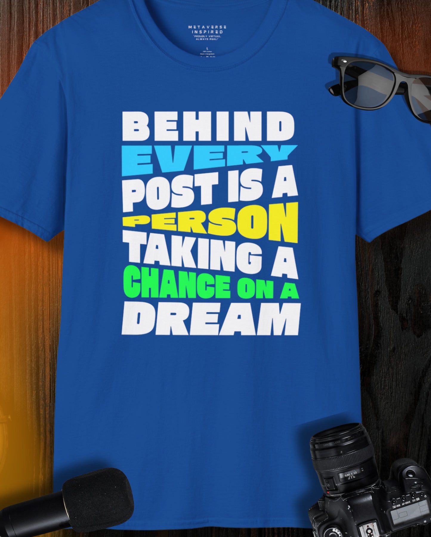 Behind Every Post Is A Person Taking A Chance On A Dream
