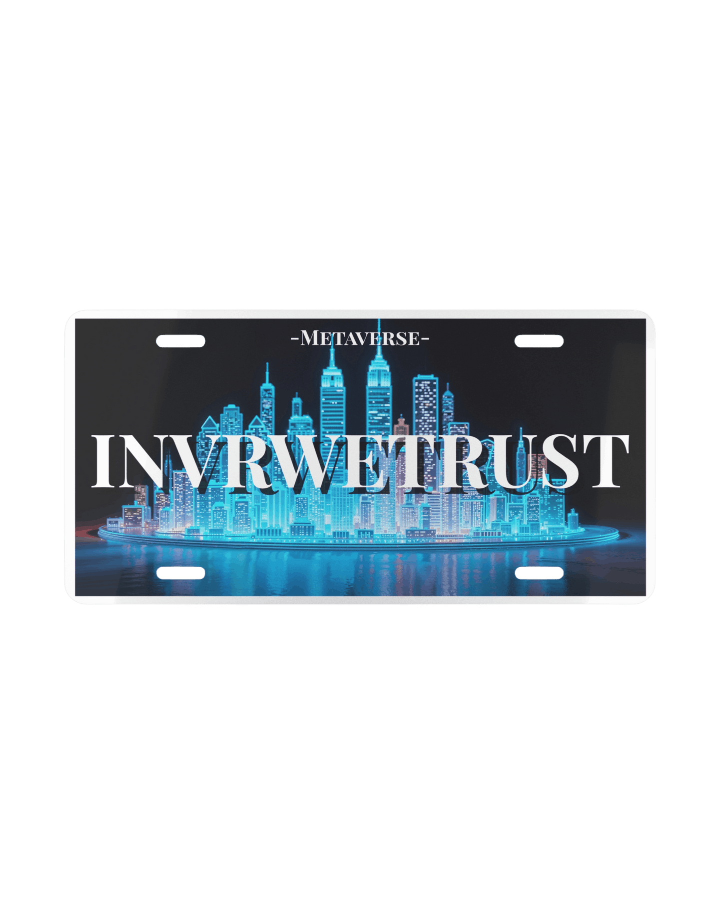 INVRWETRUST | Vanity License Plate