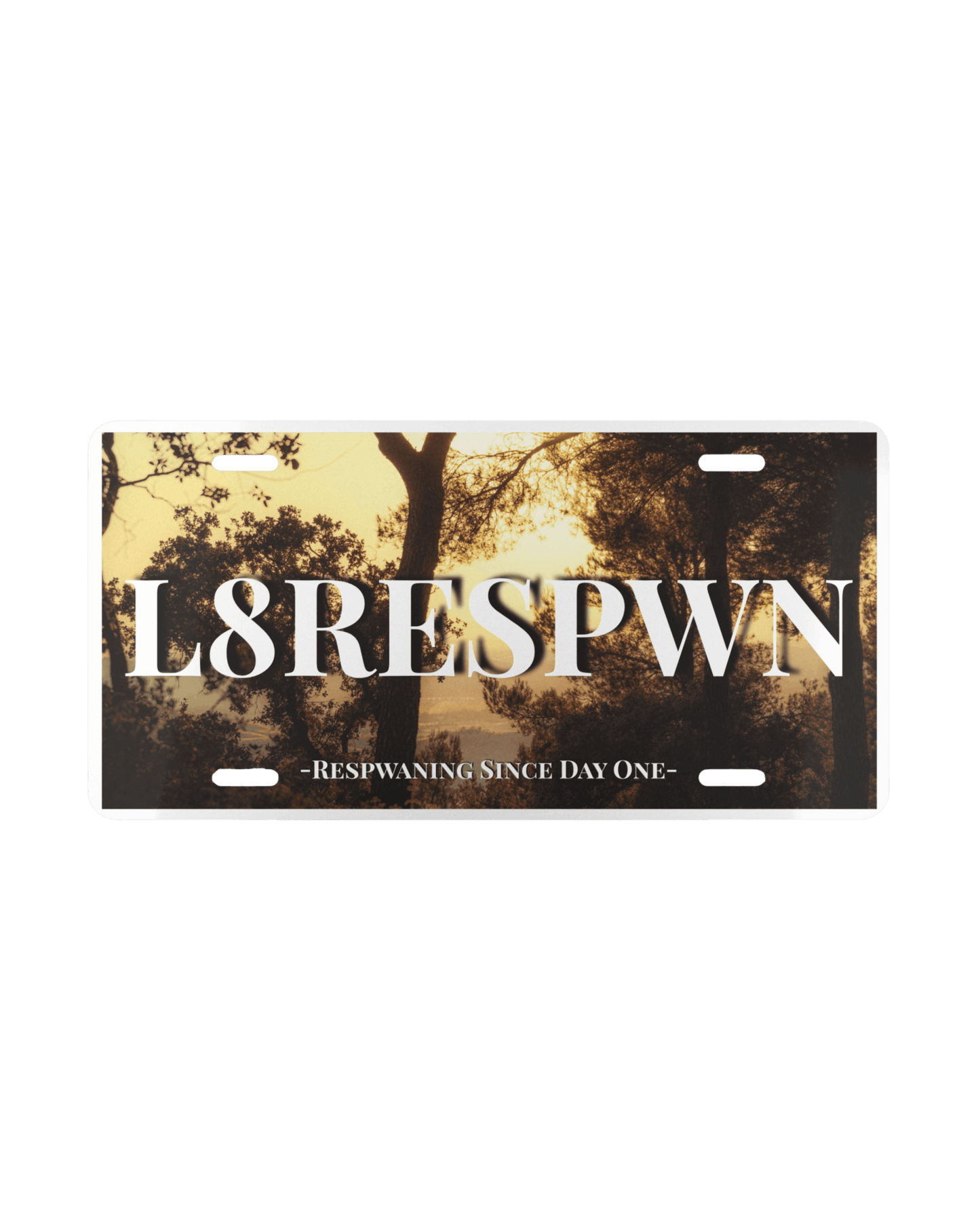 L8RESPWN | Vanity License Plate