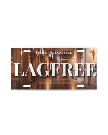 LAGFREE | Vanity License Plate