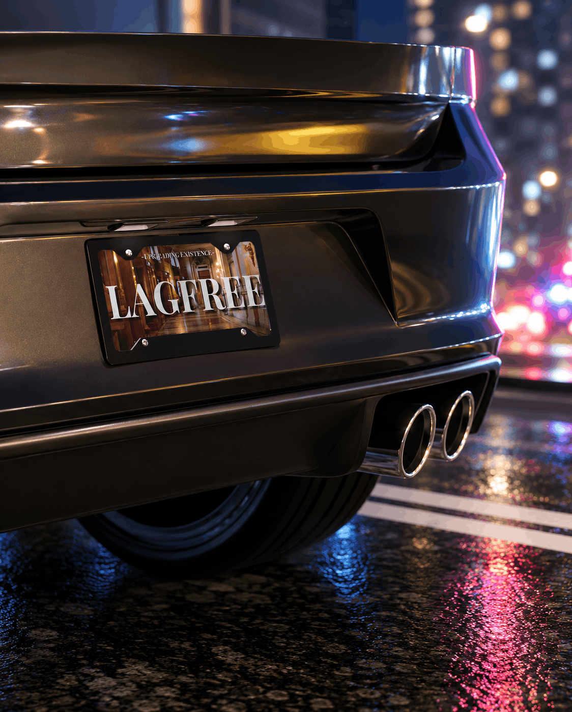 LAGFREE | Vanity License Plate