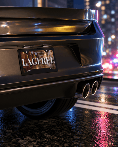 LAGFREE | Vanity License Plate