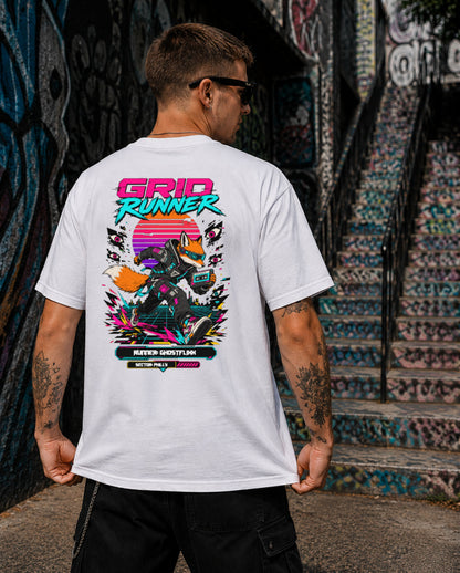 Grid Runner | Personalized VR T-Shirt