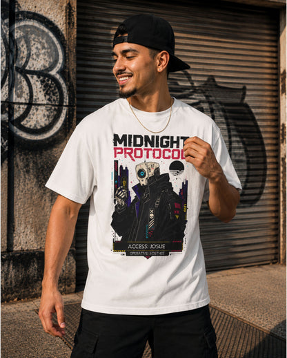 Midnight Protocol | Personalized Cyberpunk T-Shirt