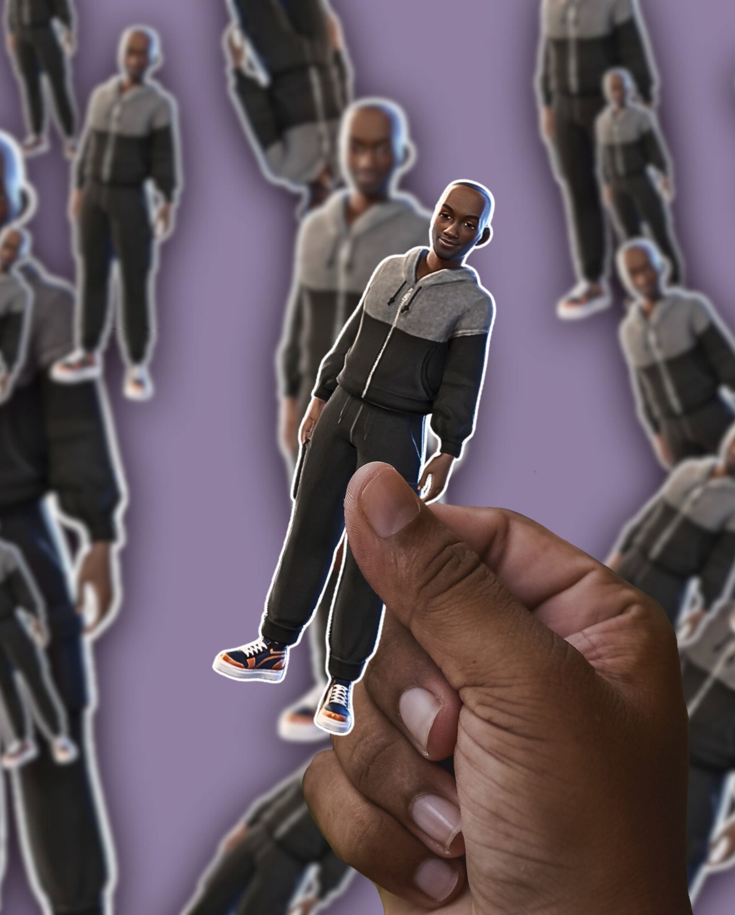 Custom Avatar Sticker Sheet