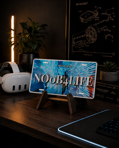 NOoB4LIFE | Vanity License Plate