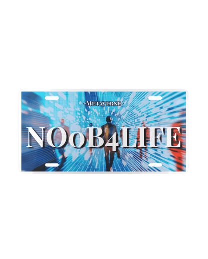 NOoB4LIFE | Vanity License Plate