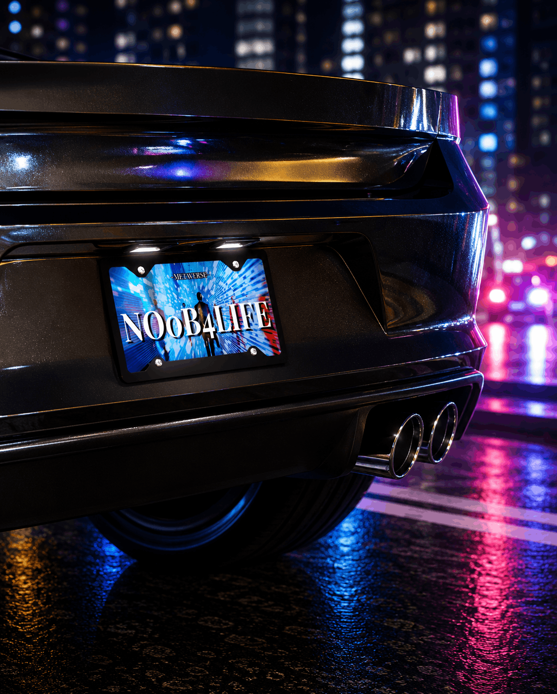 NOoB4LIFE | Vanity License Plate
