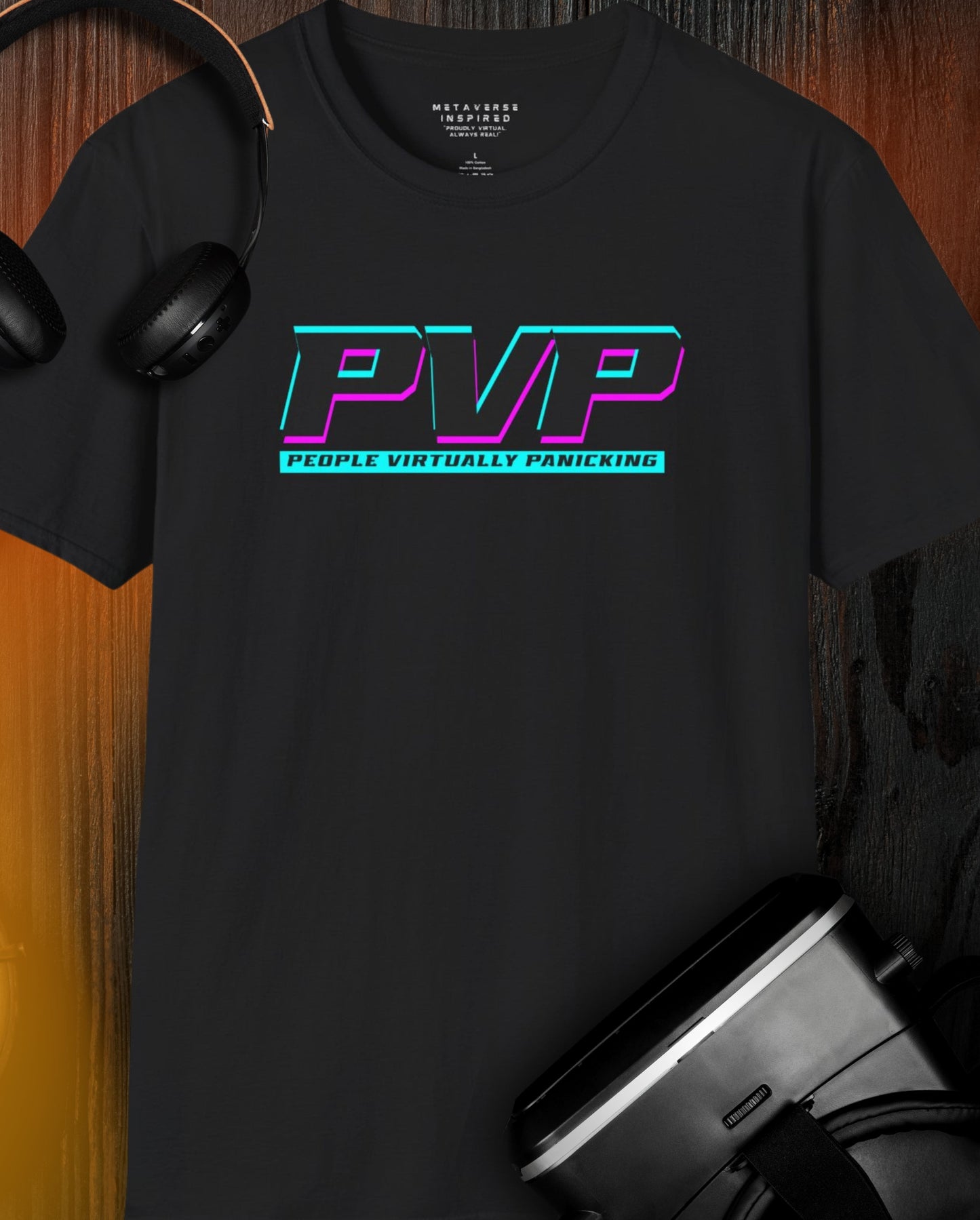 PVP: People Virtually Panicking | T-Shirt